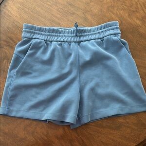 Lululemon Blue Soft Stream Athletic Shorts
